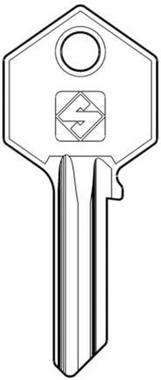 chiavi silca art. ya7 asc gr.2 cod:ferx.13374