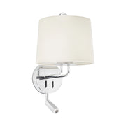 Faro 24033-02 illuminazione da parete Cromo E27 15 W