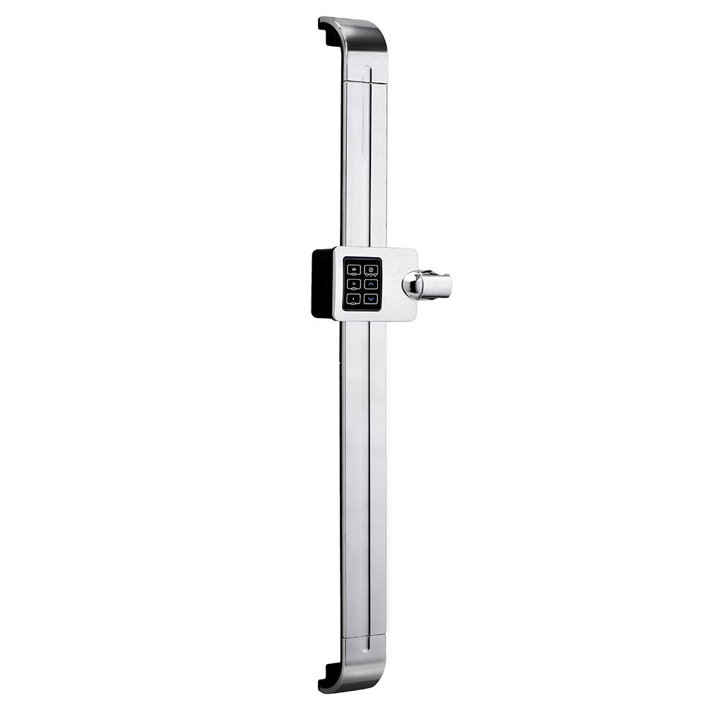 Asta saliscendi touch con regolazione dello scorrevole elettronica a pile