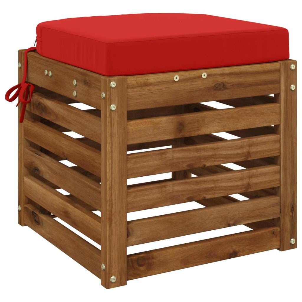 Cuscino per sedile a 1 pezzo SOEST 100% Poliestere Rosso 945215