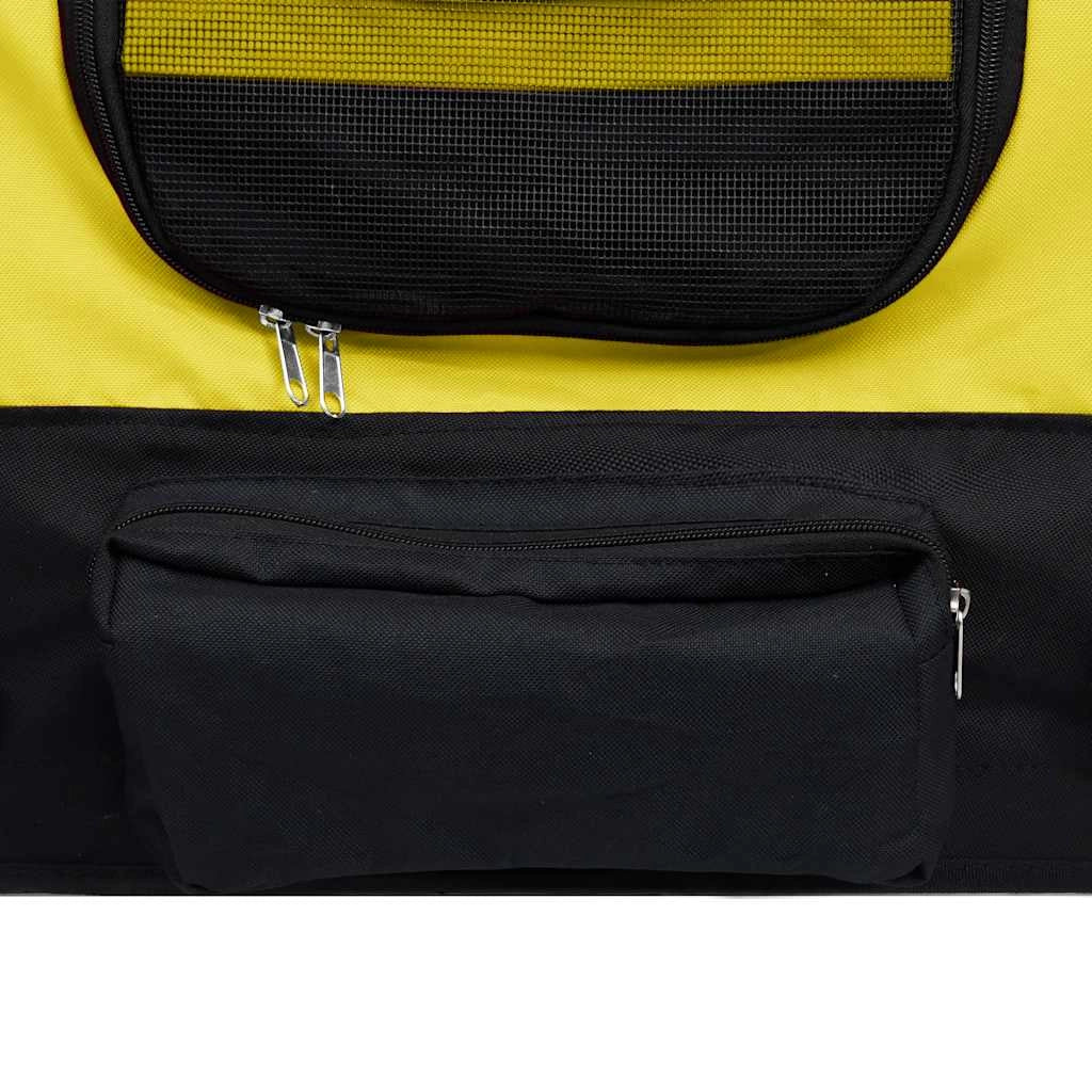 Trasportino/passeggino/rimorchio per cani 2 in 1 giallo 02_0044379