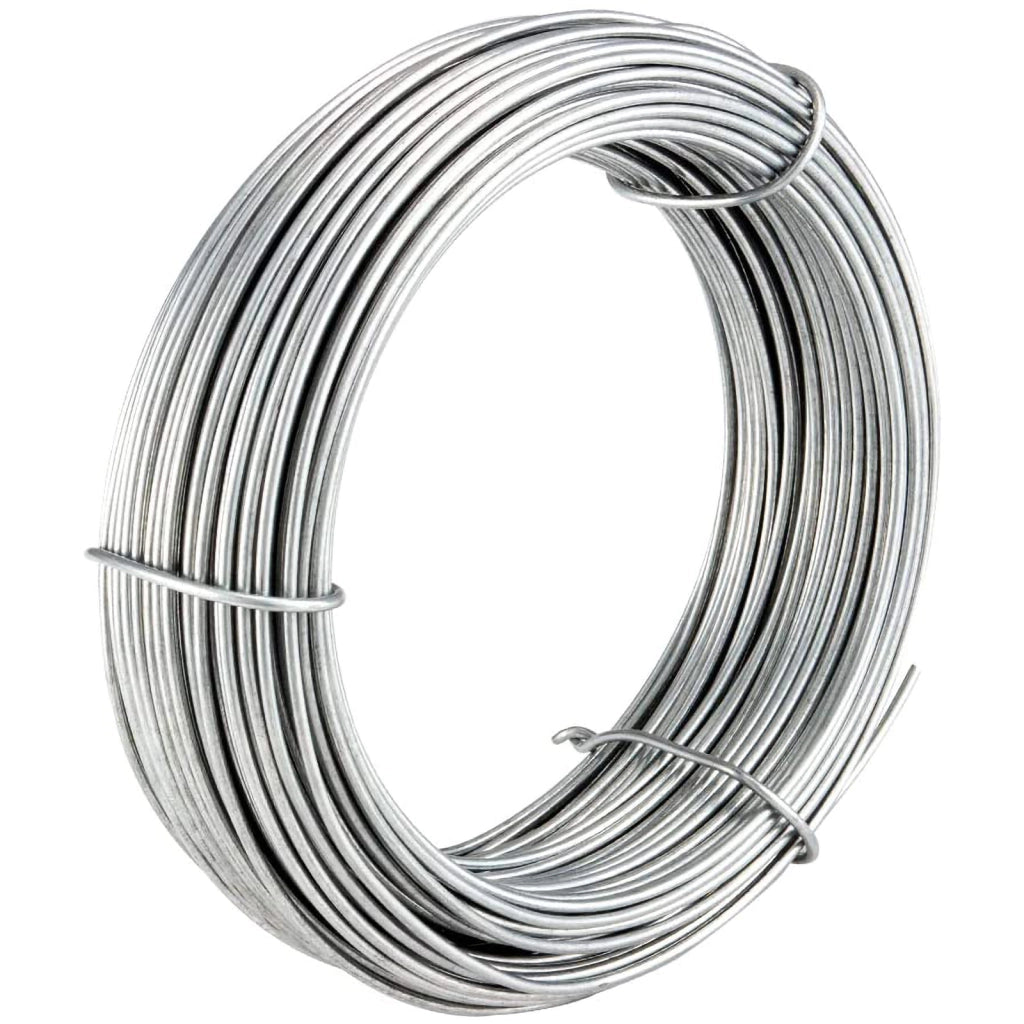 1rotolo filo per legature zincato ø 1,5 mm da 25 mt grigio per rete e recinzioni cod:ferx.mi.143.s