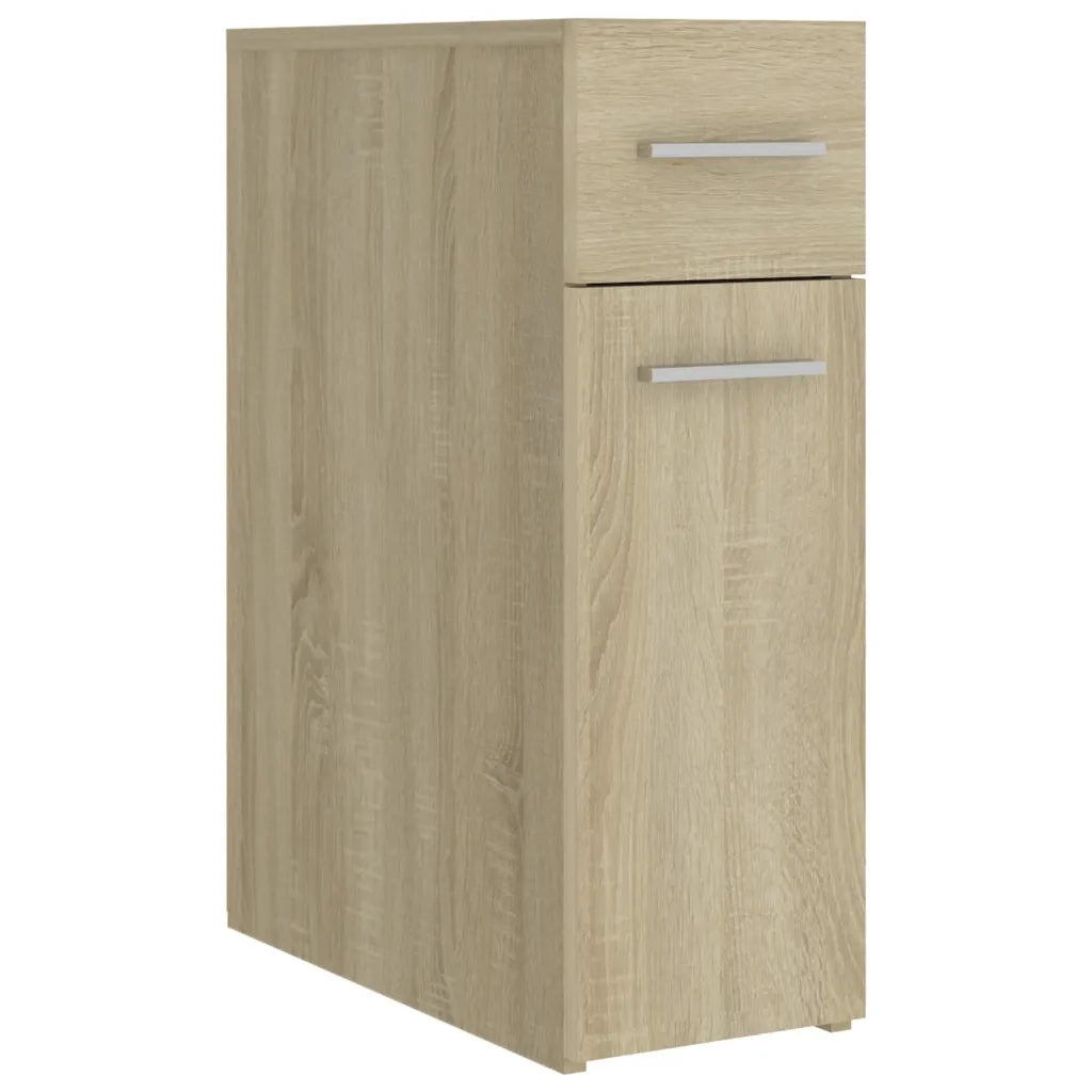 Armadietto da Farmacia Rovere Sonoma 20x45,5x60 cm Truciolato cod mxl 49591