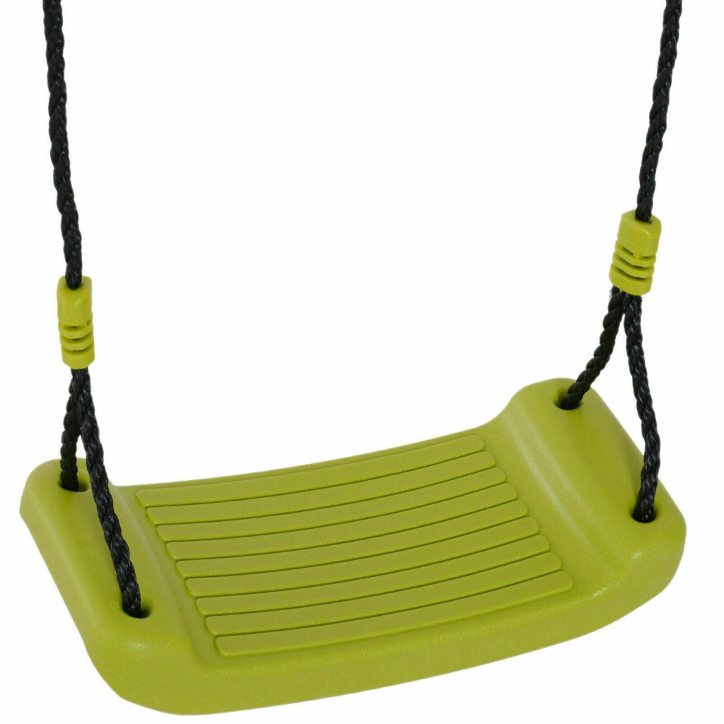 Allegra Duplo - Altalena per bambini in acciaio + PP. Dondolo da giardino 2 posti
