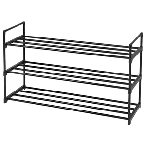 Scarpiera Valora LSA303B02 in acciaio nero per corridoio