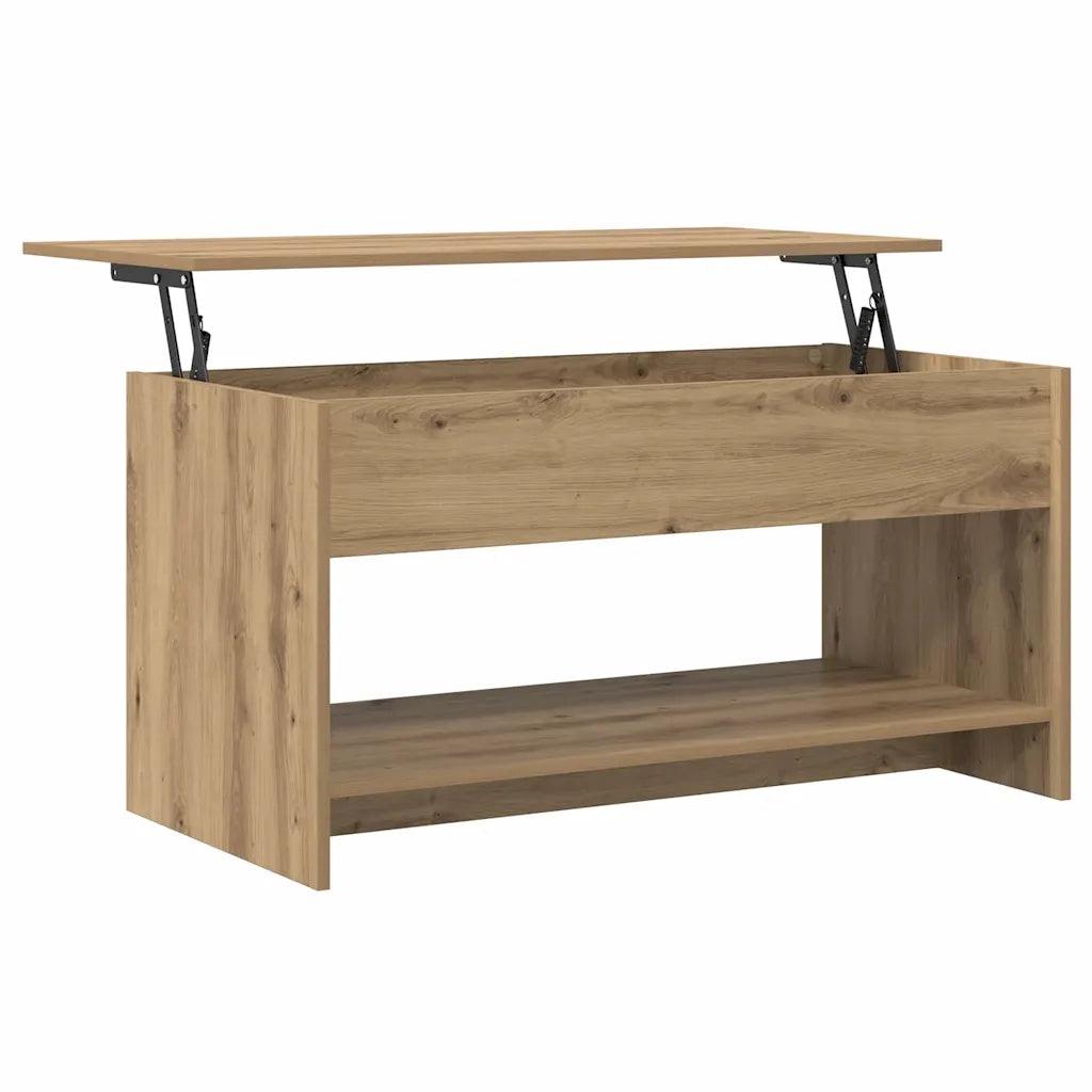 Tavolino da salotto Rovere artigianale 80 x 50,5 x 41,5 cm 879451