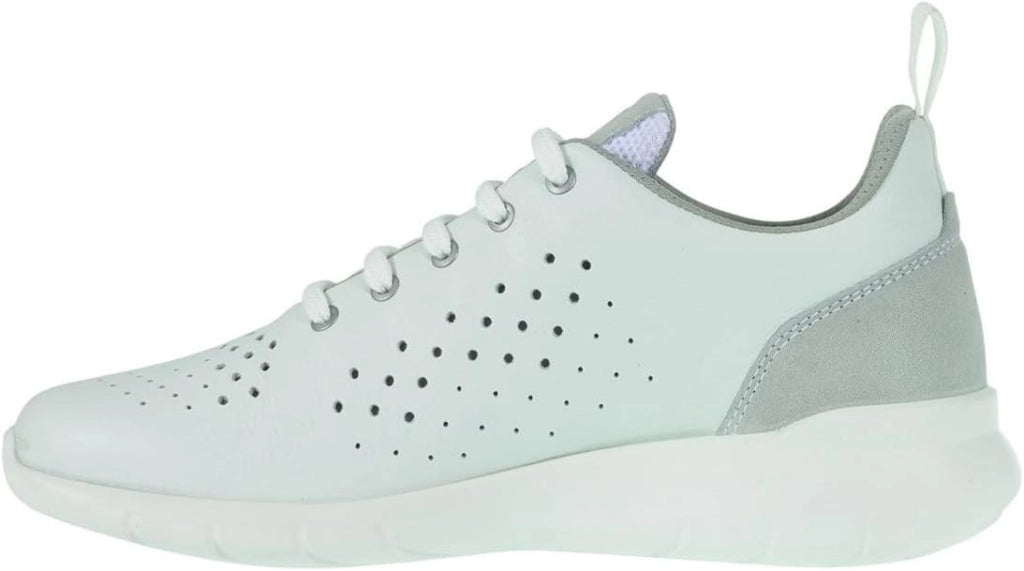 Scarpa Donna +Memory in Pelle Touch Bianco - Scarpe Estive