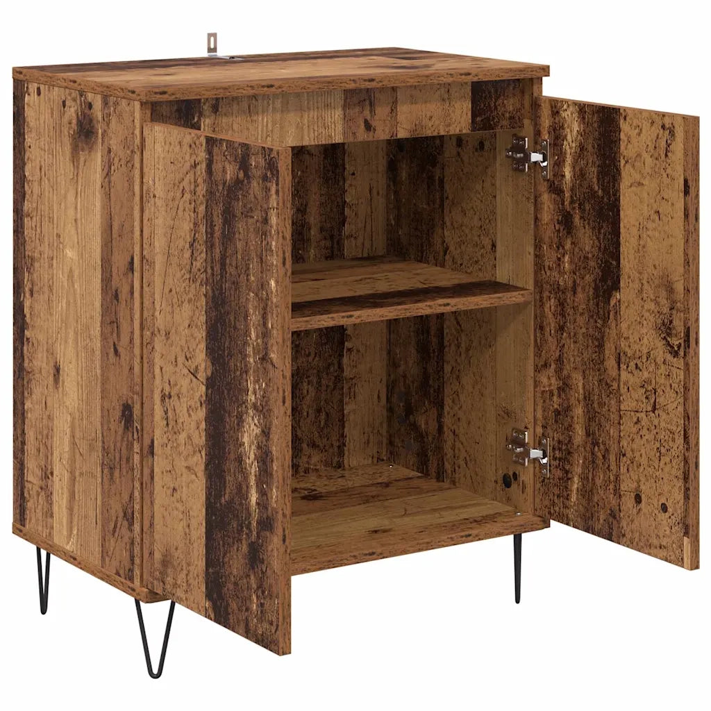 Credenza-Buffet-Armadio da cucina Legno vecchio 60 x 35 x 70 cm Legno multistrato 959838