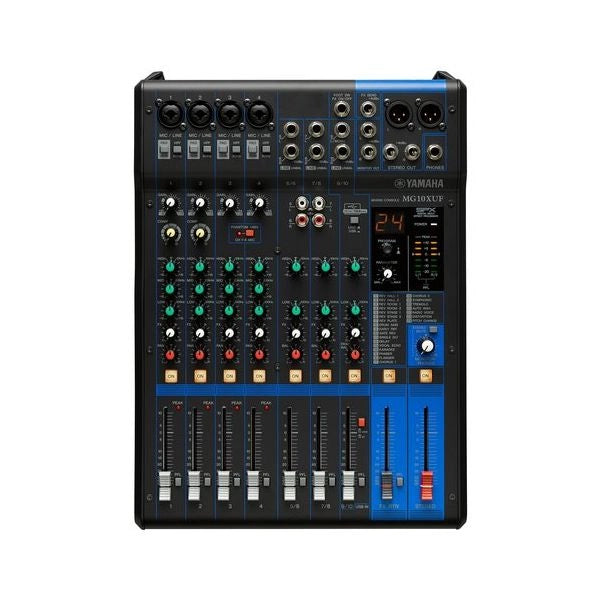 Mixer disc jockey yamaha mg series mg10xuf black - 4957812624145