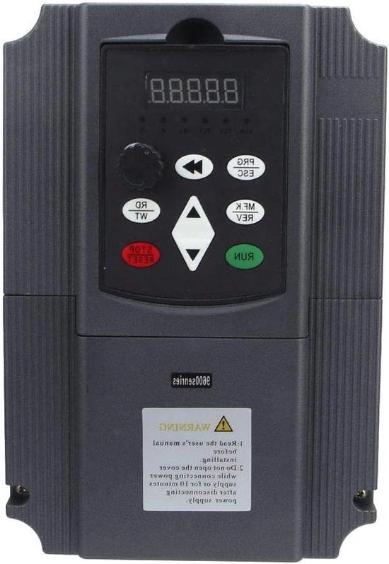 Convertitore di frequenza - 3-fasi - 75 kW - 380 V - frequenza variabile - regolatore PID integrato.
