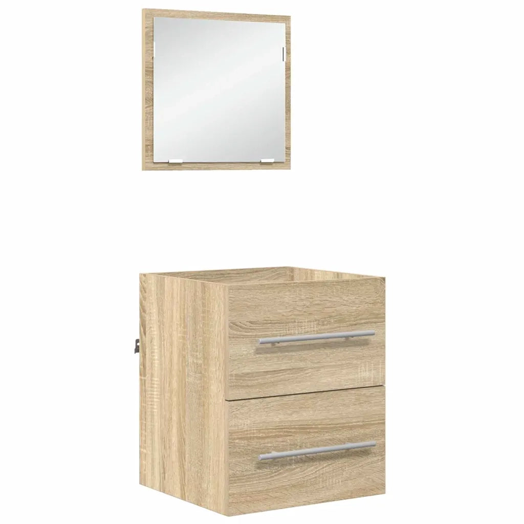 Set di mobili per il bagno Marrone 41 x 38,5 x 48 cm 875688