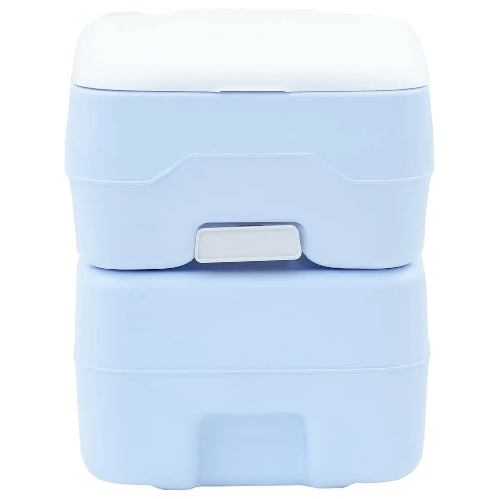 Toilette da Campeggio Azzurro Chiaro e Bianco Polietilene 42001428