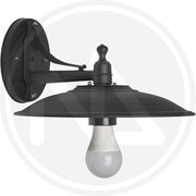 LANTERNA DA GIARDINO RETRO PAPILLON CM. 35,5X21 NERA