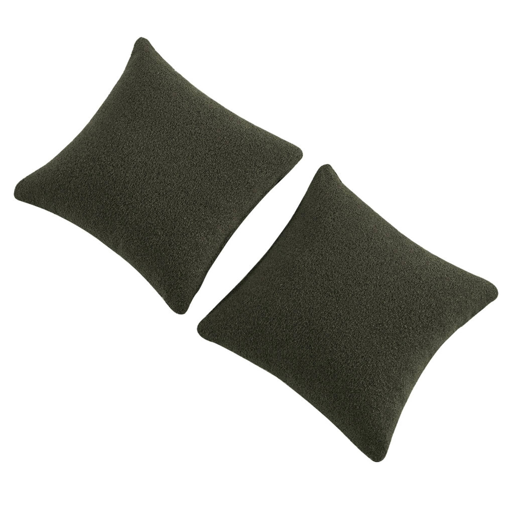 Divano letto in bouclé compresso testurizzato con contenitore, verde