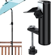Supporto parasole per balcone, sostegno ombrellone, sedile balcone, supporto ombrellone per terrazza, supporto parasole, balcone per eventi all'aperto, tenda per campeggio