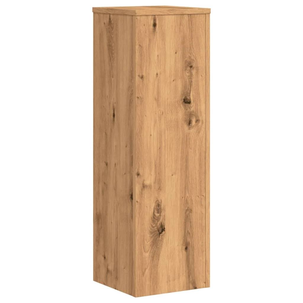 Portavasi mobili per fiori set da 2 fatti a mano legno ingegnerizzato marrone 02_0045298