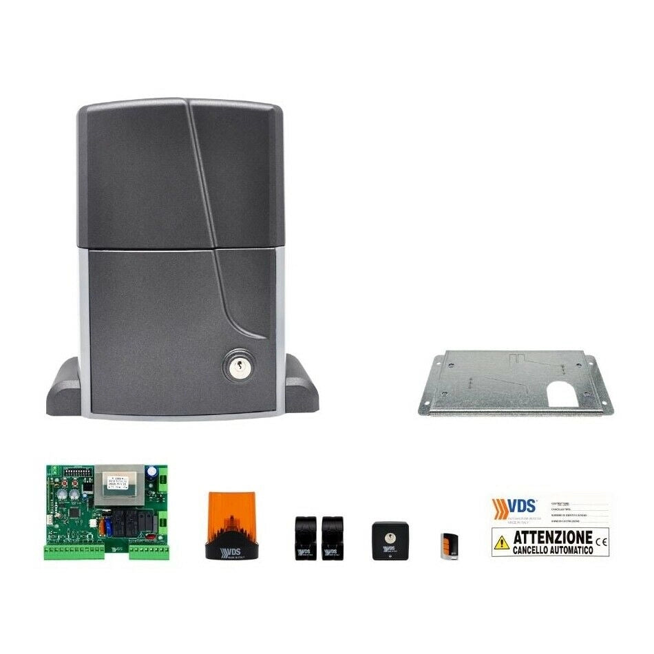 KIT PER CANCELLI SCORREVOLI FINO A 2500 KG VDS KIT AT PLUS 2500 230V 10035 NUOVO