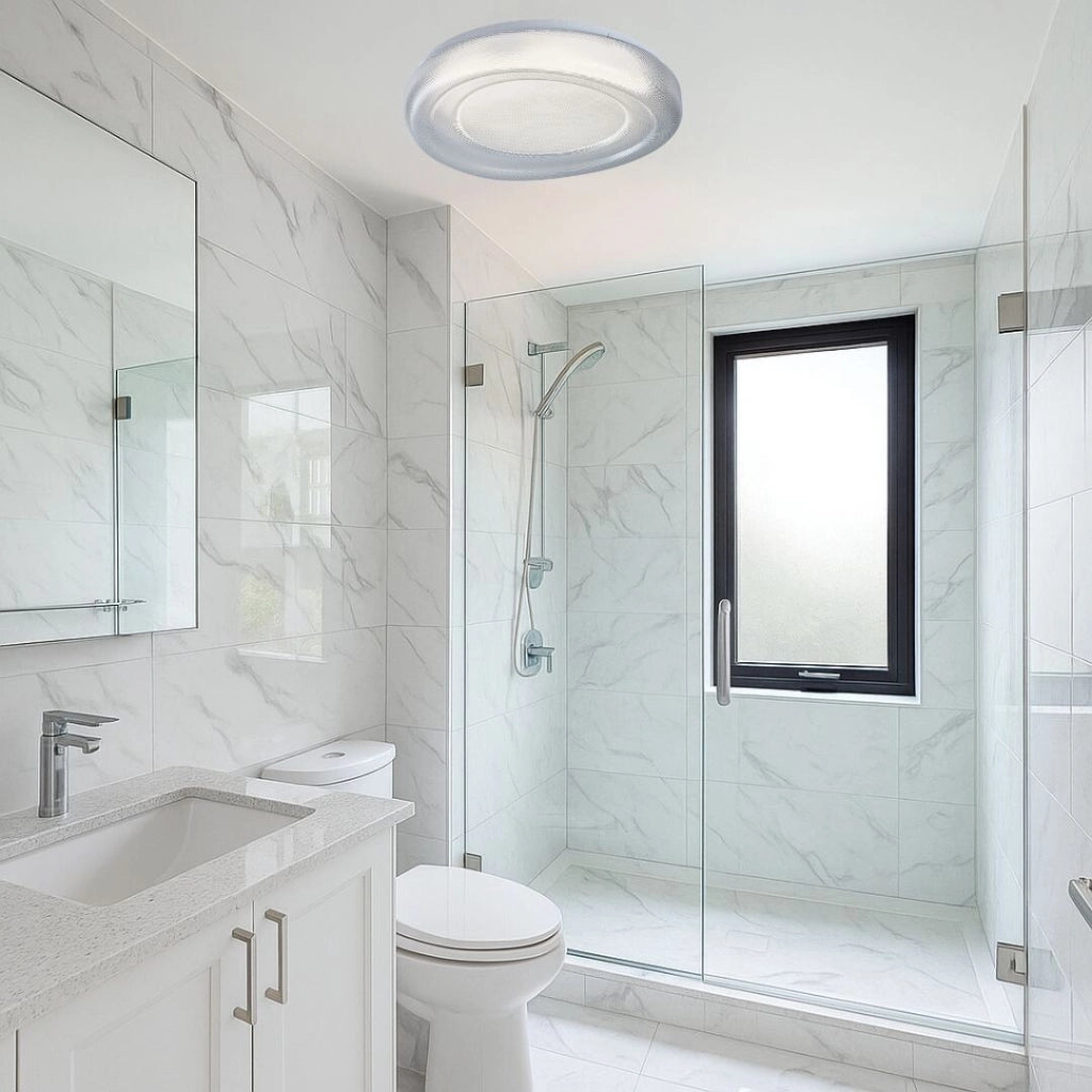 Plafoniera LED Dolcino bianca IP44 Rabalux