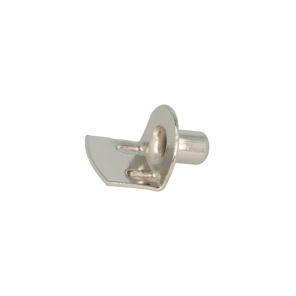 Reggipiani stampati in ferro nichelato Ã˜ 7 mm. 8 pz.