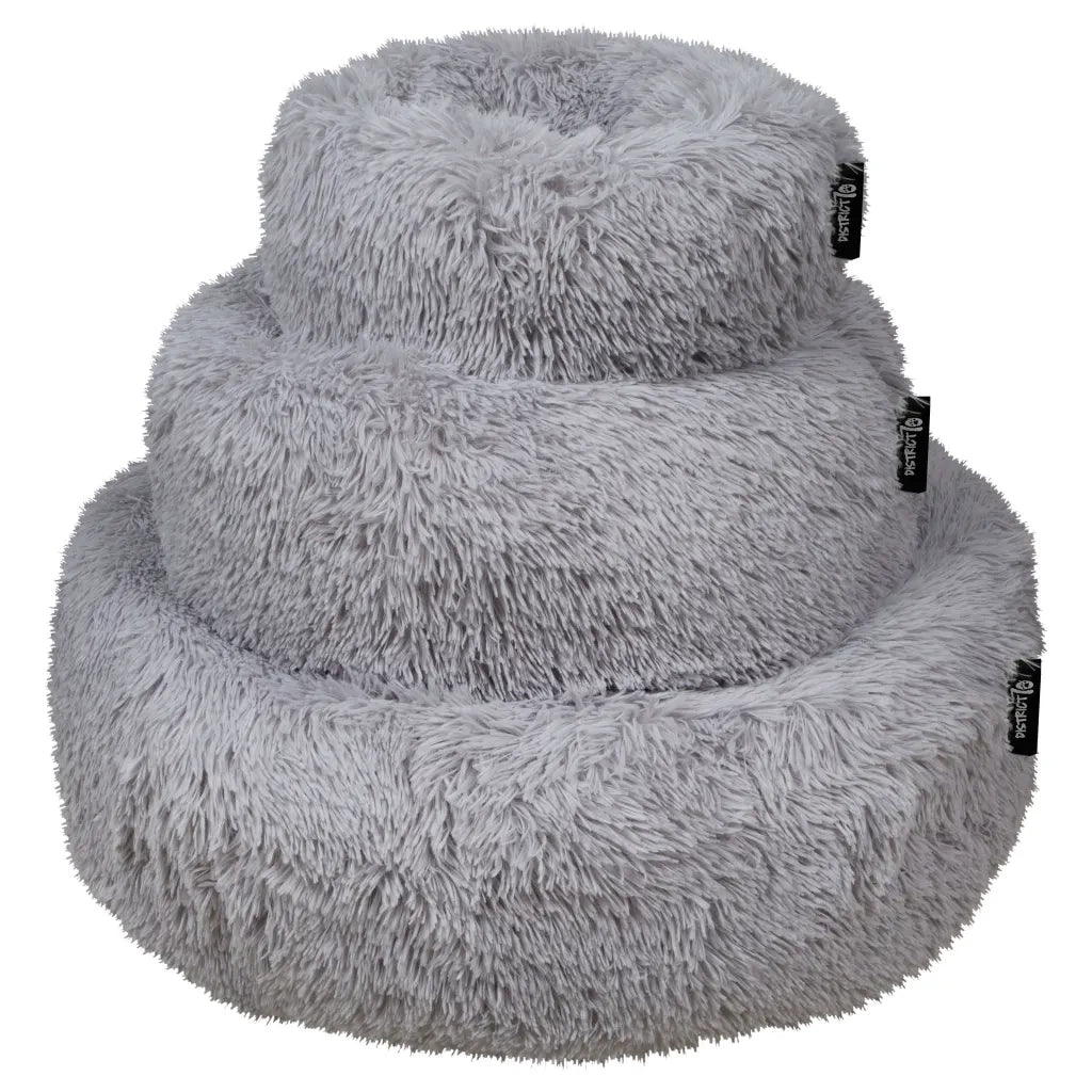 DISTRICT70 Cuccia per Animali FUZZ Grigio Chiaro L 433244