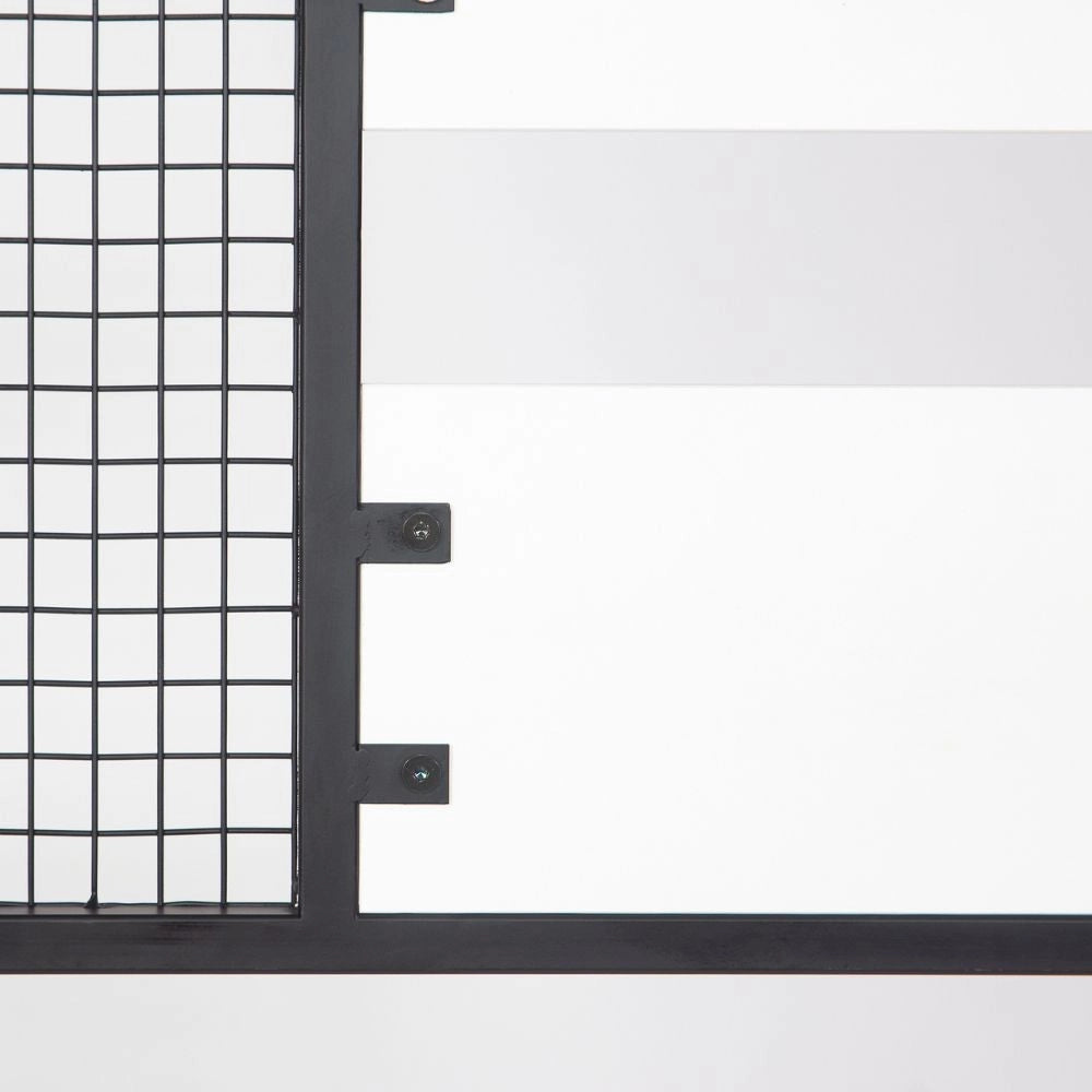 Mobile Ingresso con Scarpiera e Appendiabiti 78x30x182 cm in MDF Nomad Bianco