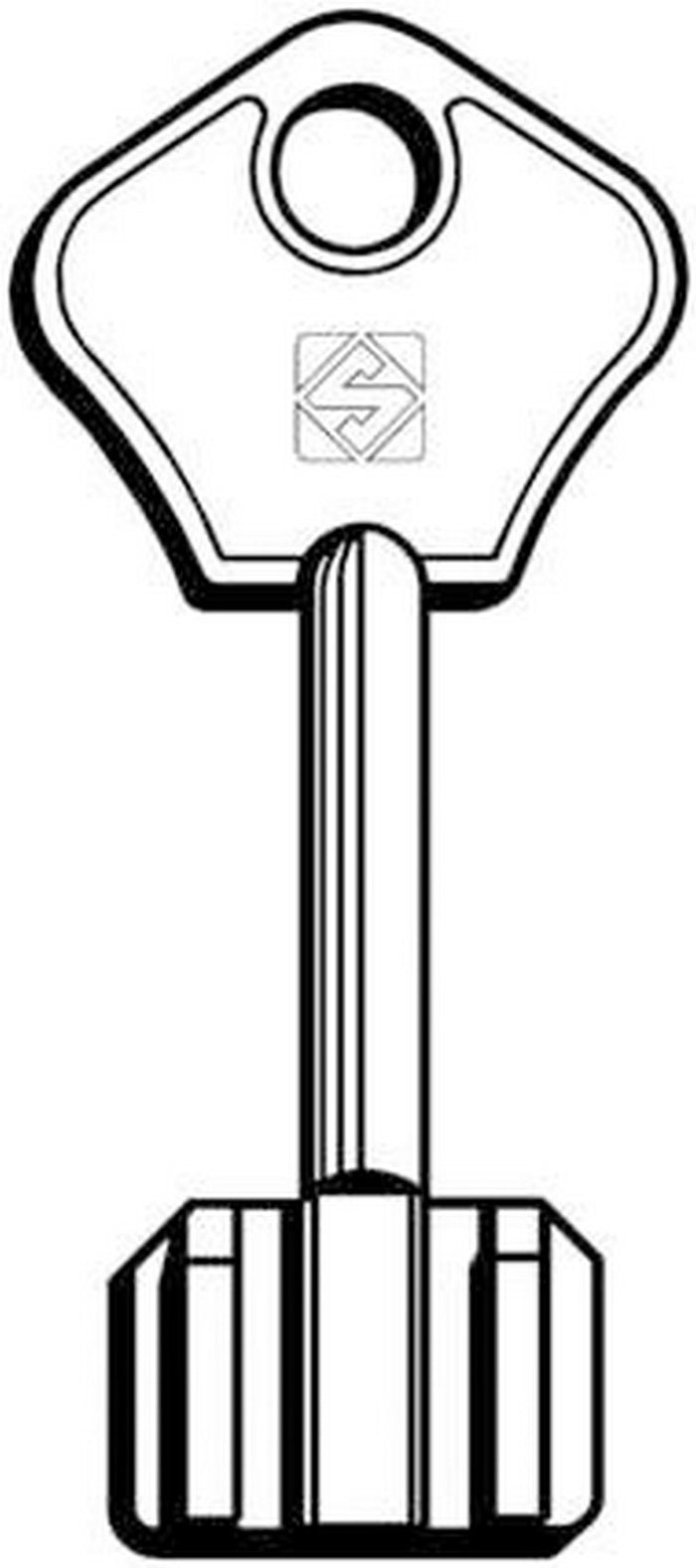 chiavi silca art. aup gr.19 cod:ferx.13403