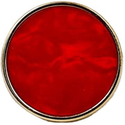 Punti Decorativi 10 Pezzi - Punti per Abbigliamento - Punti in Legno - Punti per Sartoria - 23 mm - Superficie Liscia - Punti per Sartoria con Ago