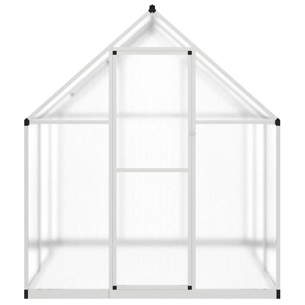 Telaio Serra con Base Argento 169x169x195 cm in Alluminio