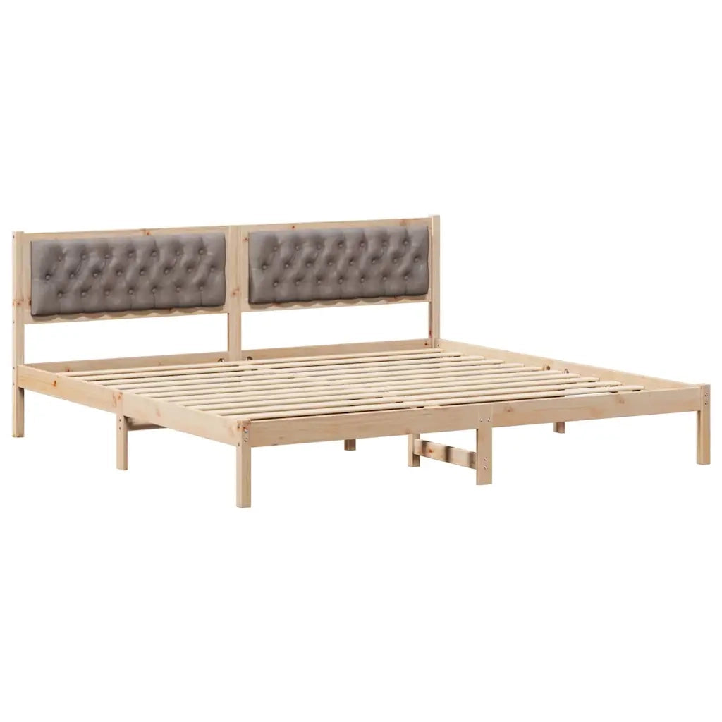 Struttura del letto Talpa 200 x 200 cm Pino massello 3394236