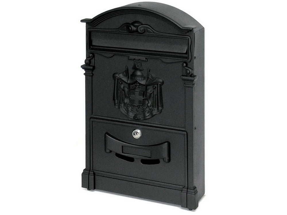 cassetta postale artistica col. nero cod:ferx.vit22078