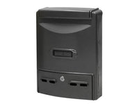 cassetta postale classica col. nero cod:ferx.vit22081