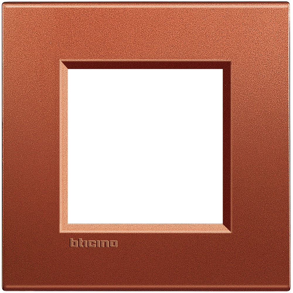 Living Light - Placca quadra 2P Brick - LNA4802RK