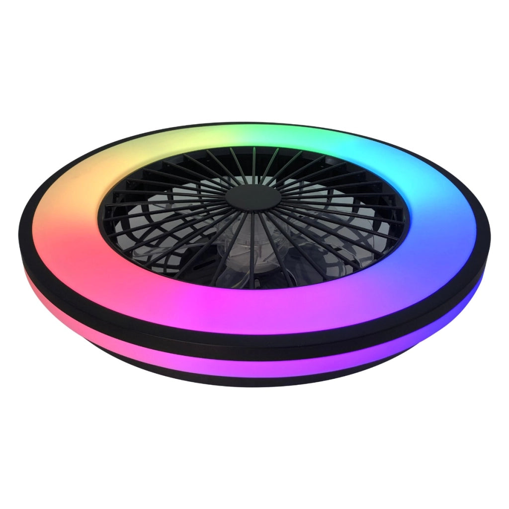 Plafoniera Kanlux Plave LED 48W RGB con ventilatore