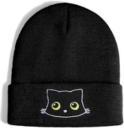 Cappuccio per gatti - carino regalo per gli amanti dei gatti - invernale da combinare con donne e ragazze - cappuccio per gatti con orecchie
