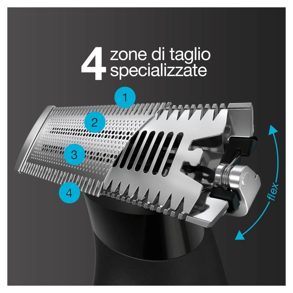 Braun Series XT5 Regolabarba Uomo, Rasoio Elettrico Barba, Kit Depilazione, Lama Duratura, XT5100
