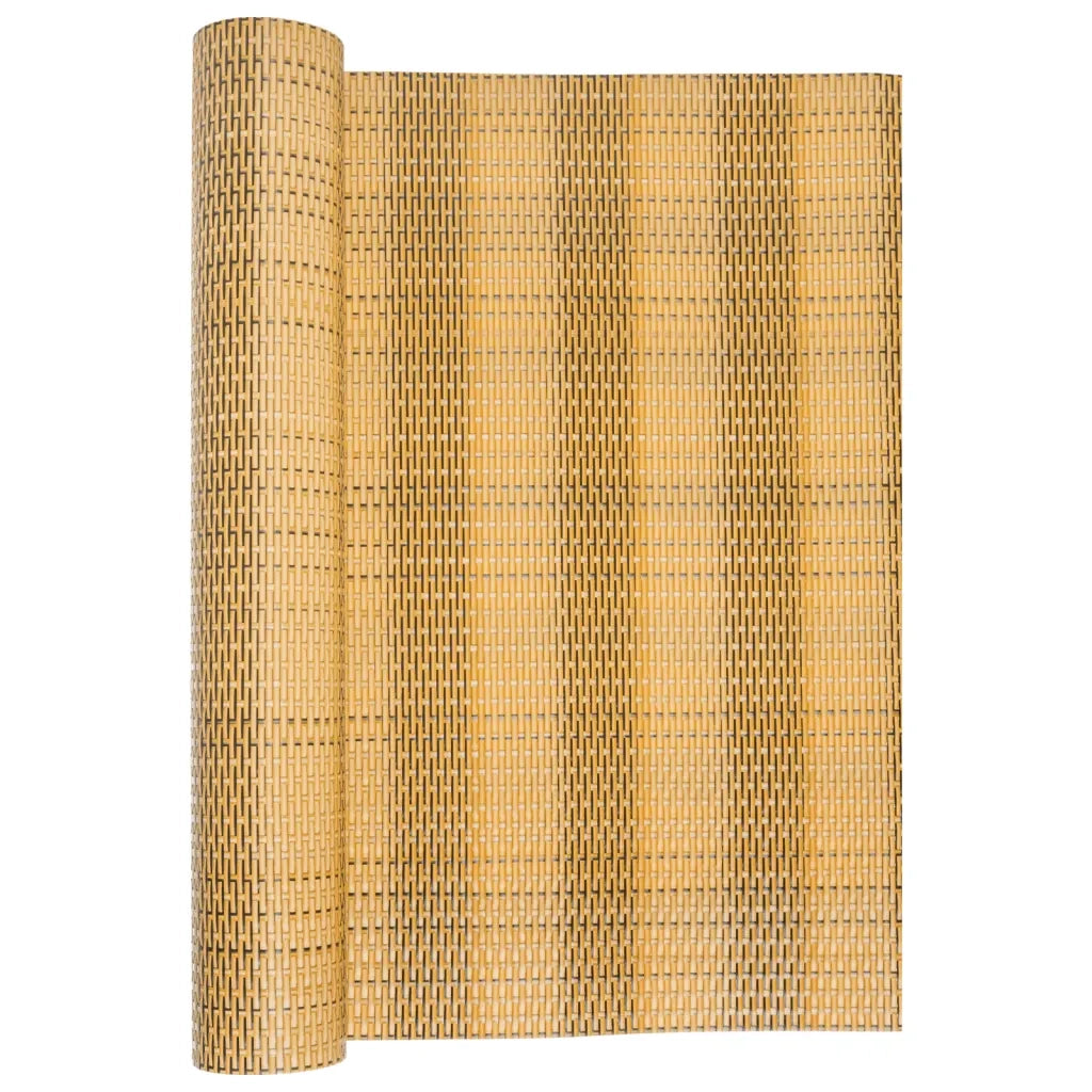 Paravento da Balcone Marrone Chiaro 300x80 cm in Polyrattan