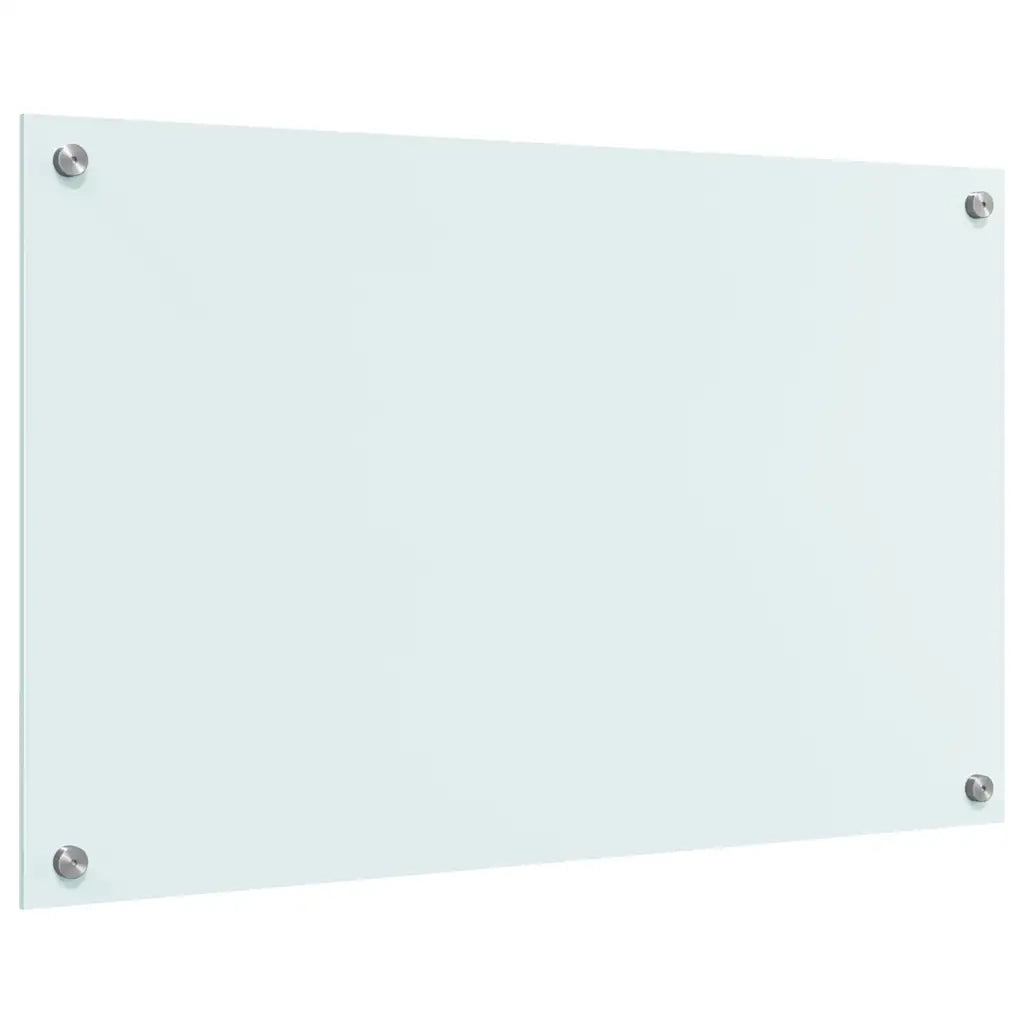 Schienale da cucina Latte 80 x 50 cm vetro temperato CFW5847571