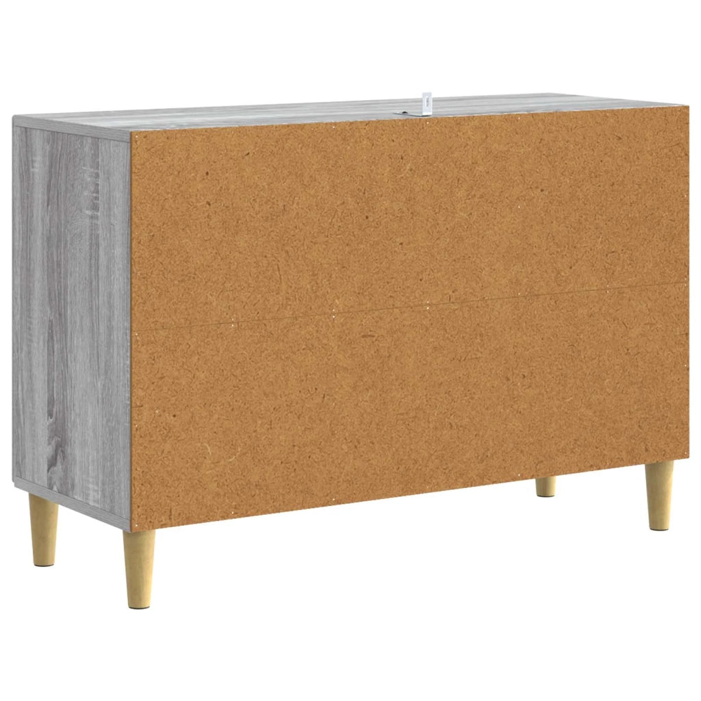 Credenza Sonoma grigio 89 x 34,5 x 60 cm Legno ingegnerizzato