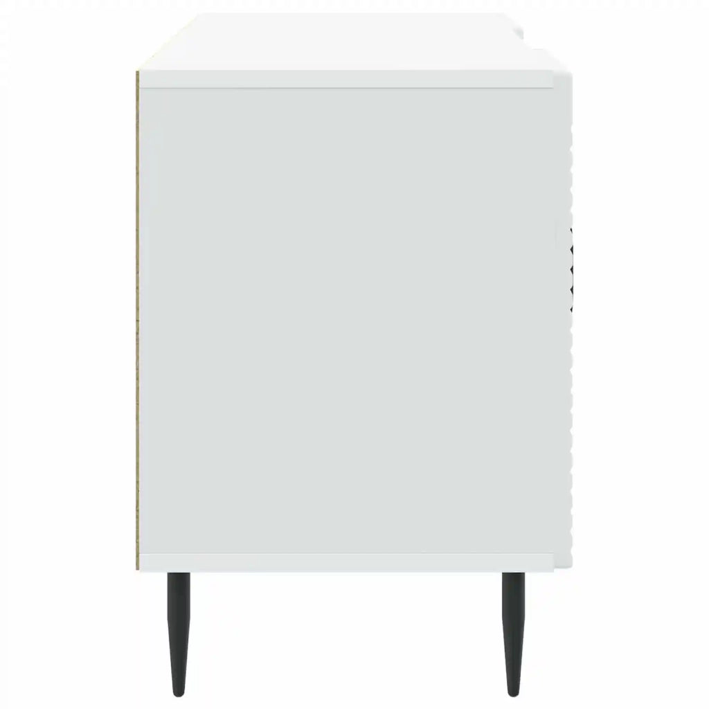 Mobile TV Bianco 102 x 34,5 x 50 cm Legno ingegnerizzato 894925