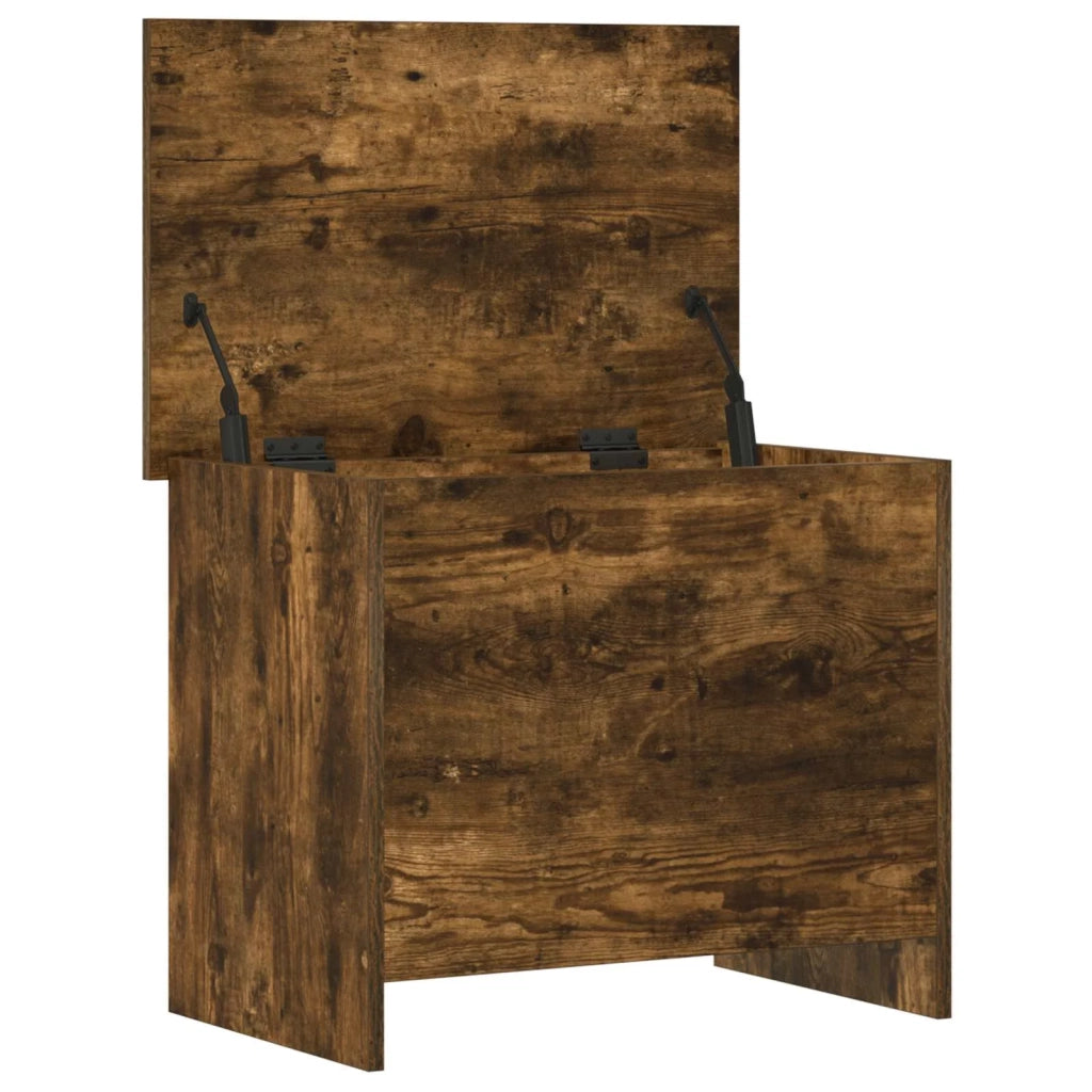 Cassa di stoccaggio Rovere Fumo 60 x 40 x 50 cm 8011255