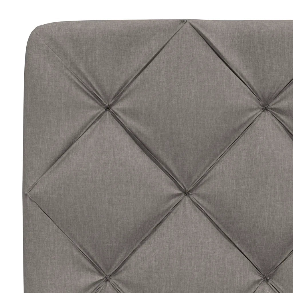 Giroletto senza Materasso Tortora 200x200 cm in Tessuto 3310626