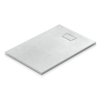 Piatto doccia in acrilico STONE ESSENCE - Bianco - Misura: 80 x 90 cm