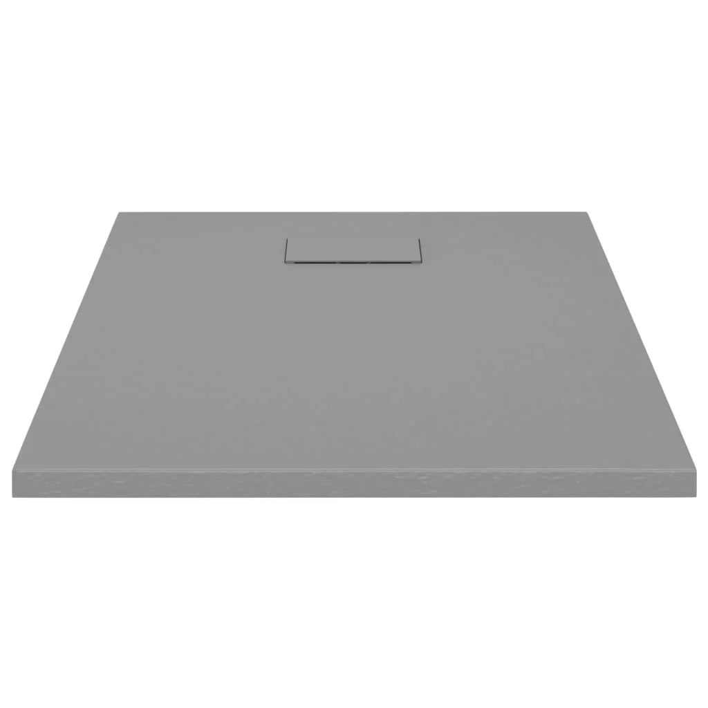 Piatto doccia da bagno grigio SMC 90x70 cm 02_0001973