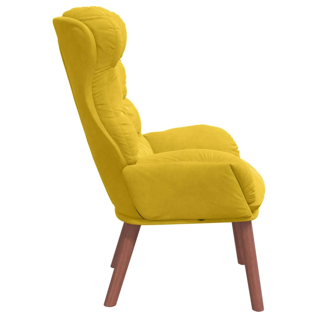 Poltrona-Poltroncina Giallo 69 x 74 x 93 cm Velluto 878305