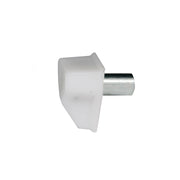 Reggipiani con perno in plastica bianca Ã˜ 5 mm. 16 pz.