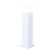 Lampione palo da Giardino con attacco E27 per lampadine a LED Bianco moderno Illuminazione viali sentieri 44 cm