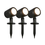Faretto Esterno Moderno Ples Plastica Nero Led Integrato 4,2W 3000K