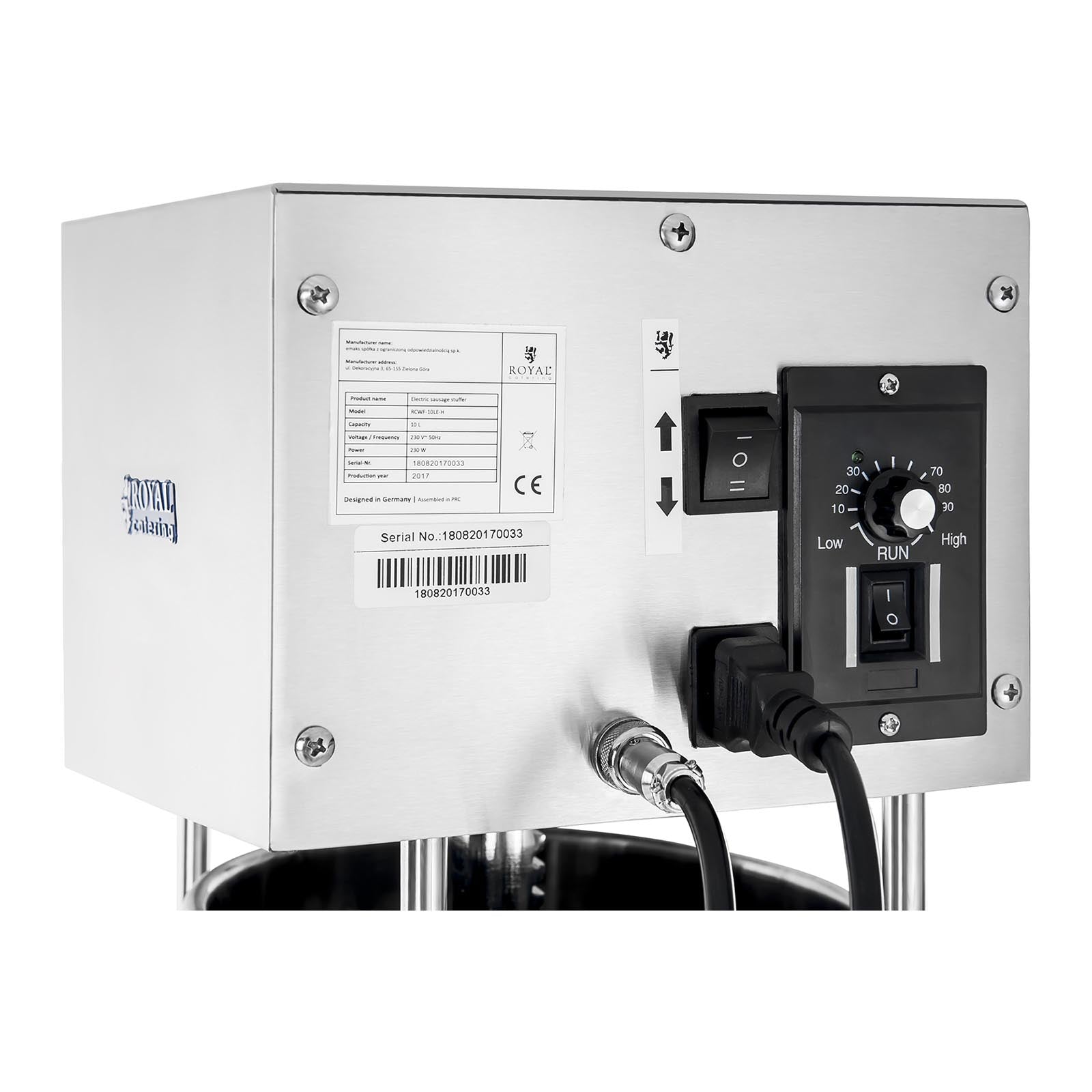 Insaccatrice elettrica 230 watt 10 litri 14_0003123