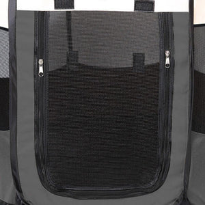 VALORA Box pieghevole ottagonale per animali domestici - Grigio 74x74x43cm