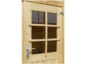 Casetta di legno Ambra in abete grezzo non trattato cm300x200 Losa